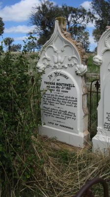 Thomas Southwell & grave
