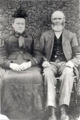Tommy Two Sticks and his wife Eliza (nee Roffe)

