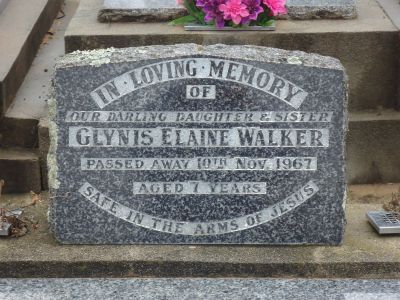 Walker, Glynis Elaine
