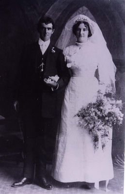 Wedding william morris and winifred mitchell
