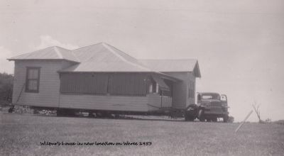 Wilbur's house in new location at Waree 1958 (1)

