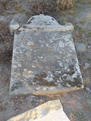 William Southwell's grave before restoration 2008 (2)
